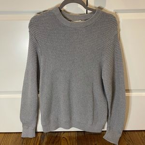 Cozy Grey sweater knit